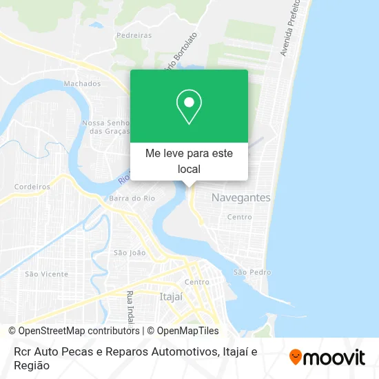 Rcr Auto Pecas e Reparos Automotivos mapa