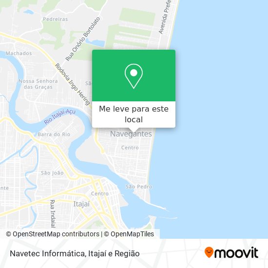 Navetec Informática mapa