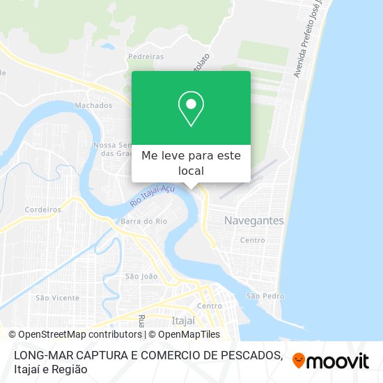 LONG-MAR CAPTURA E COMERCIO DE PESCADOS mapa