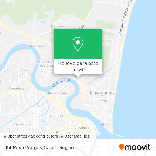 Kit Poste Vargas mapa