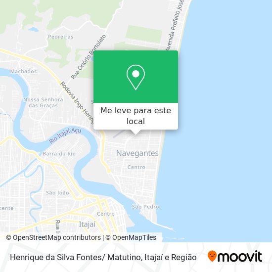 Henrique da Silva Fontes/ Matutino mapa