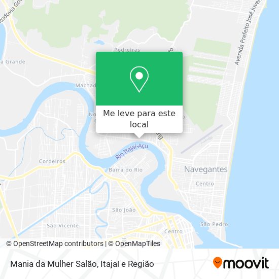 Mania da Mulher Salão mapa