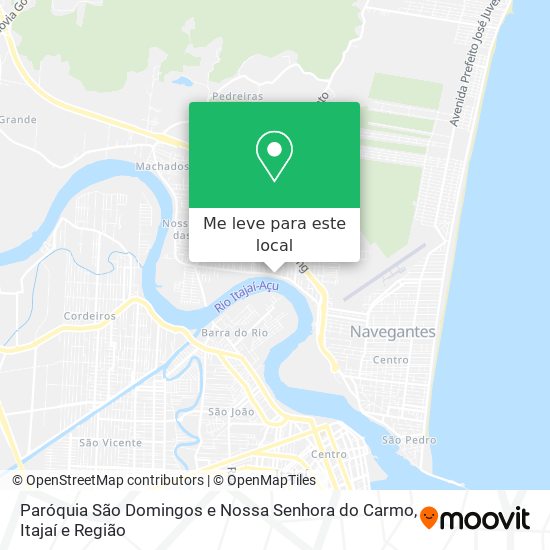 Paróquia São Domingos e Nossa Senhora do Carmo mapa