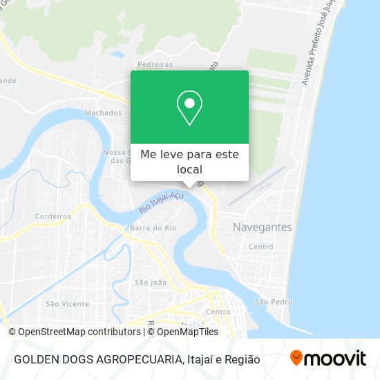 GOLDEN DOGS AGROPECUARIA mapa