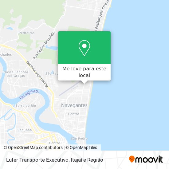 Lufer Transporte Executivo mapa