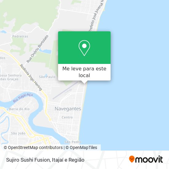 Sujiro Sushi Fusion mapa