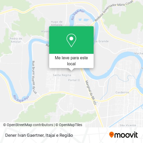 Dener Ivan Gaertner mapa