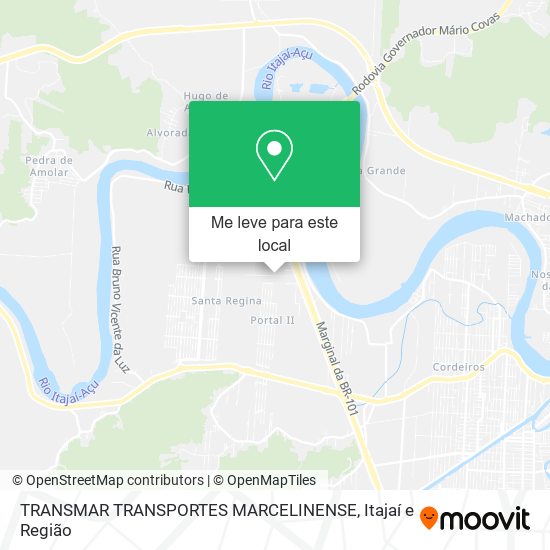 TRANSMAR TRANSPORTES MARCELINENSE mapa