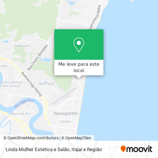 Linda Mulher Estética e Salão mapa