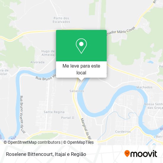 Roselene Bittencourt mapa