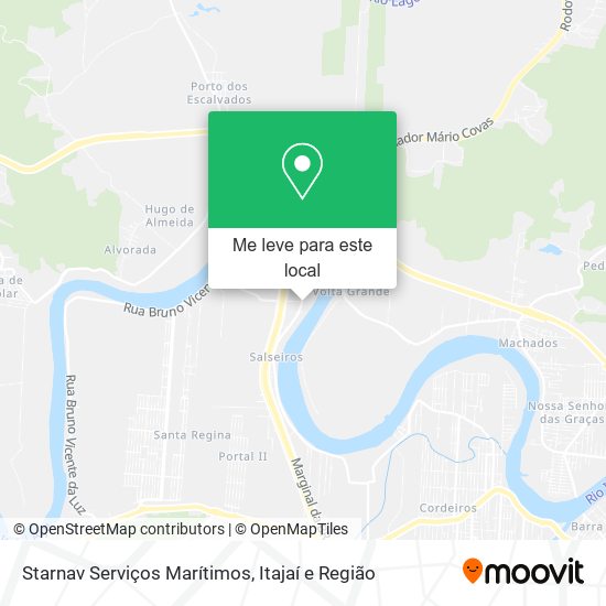 Starnav Serviços Marítimos mapa