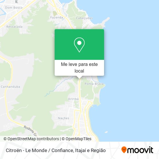 Citroën - Le Monde / Confiance mapa