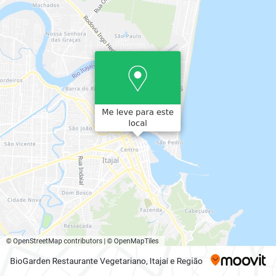 BioGarden Restaurante Vegetariano mapa