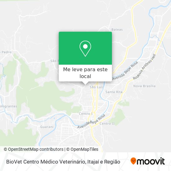 BioVet Centro Médico Veterinário mapa