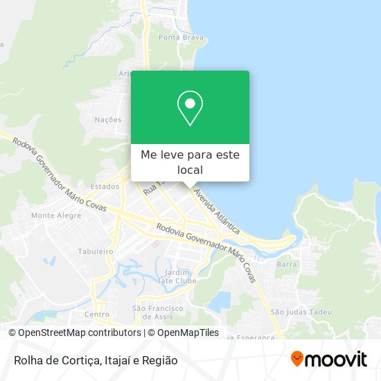 Rolha de Cortiça mapa