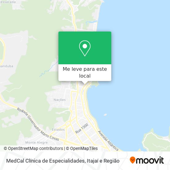 MedCal Clínica de Especialidades mapa