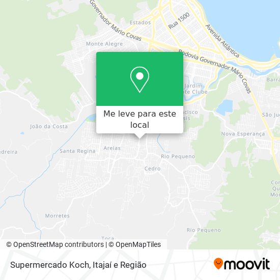 Supermercado Koch mapa