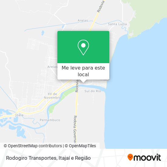 Rodogiro Transportes mapa