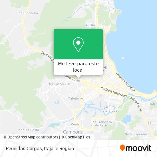 Reunidas Cargas mapa