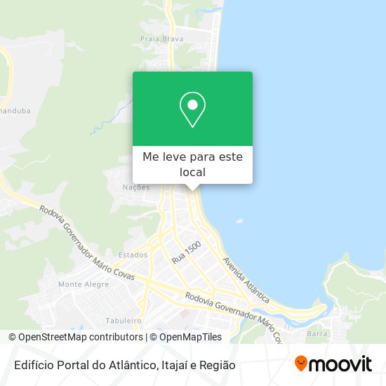 Edifício Portal do Atlântico mapa