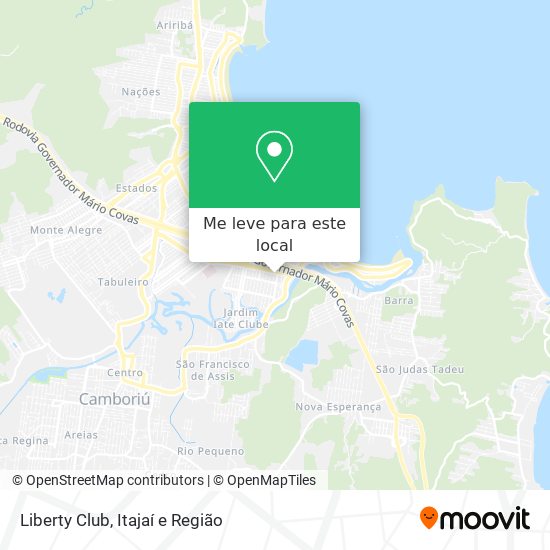 Liberty Club mapa