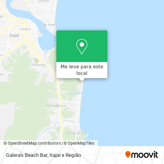 Galera's Beach Bar mapa