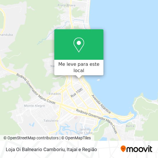 Loja  Oi  Balneario Camboriu mapa