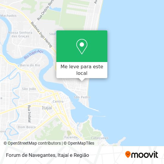 Forum de Navegantes mapa