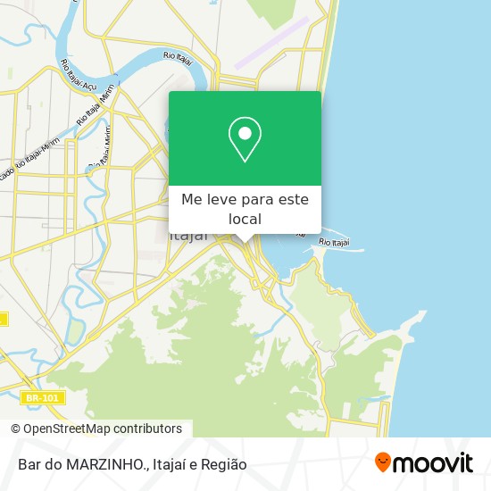 Bar do MARZINHO. mapa