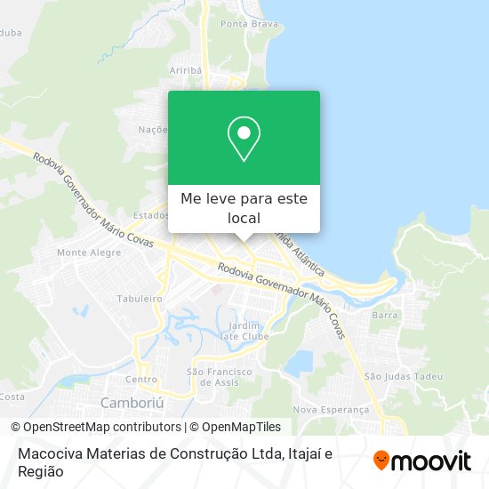 Macociva Materias de Construção Ltda mapa