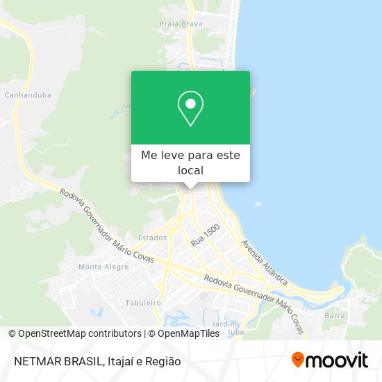 NETMAR BRASIL mapa