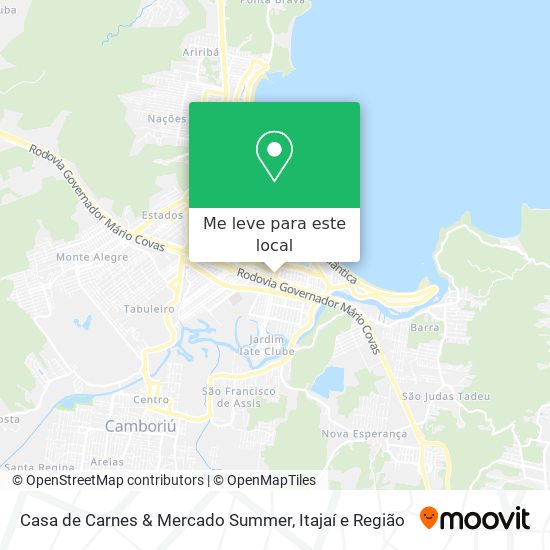 Casa de Carnes & Mercado Summer mapa