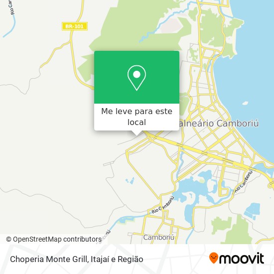 Choperia Monte Grill mapa