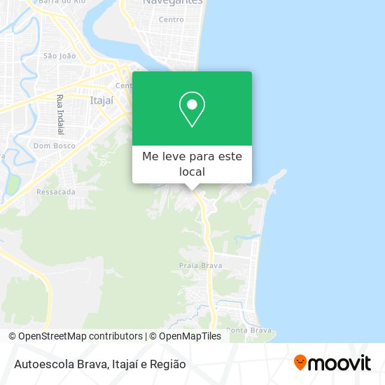 Autoescola Brava mapa