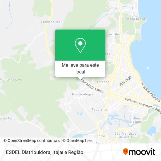 ESDEL Distribuidora mapa