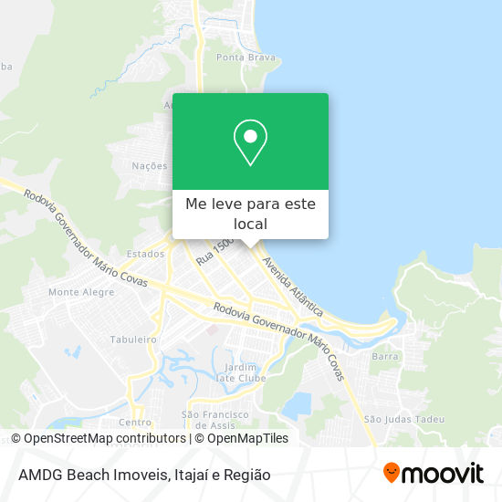 AMDG Beach Imoveis mapa