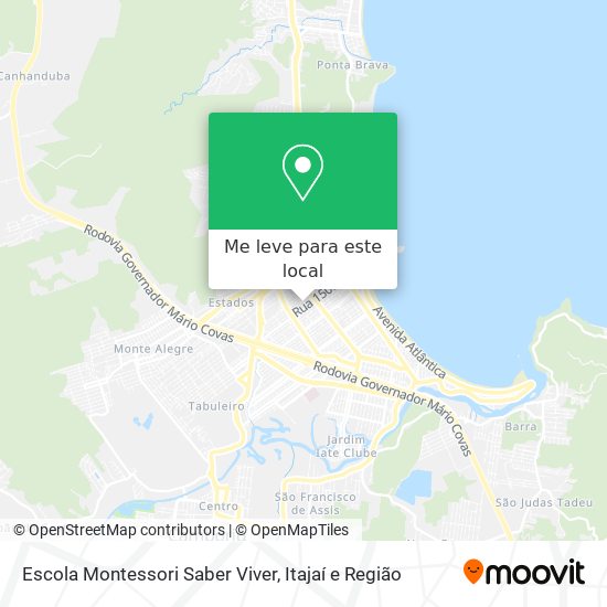 Escola Montessori Saber Viver mapa