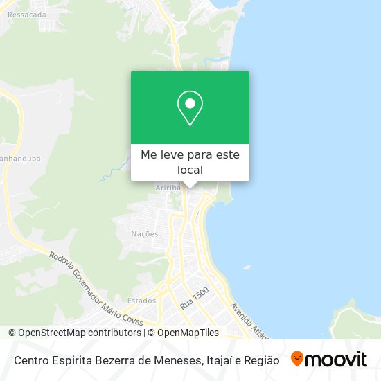 Centro Espirita Bezerra de Meneses mapa