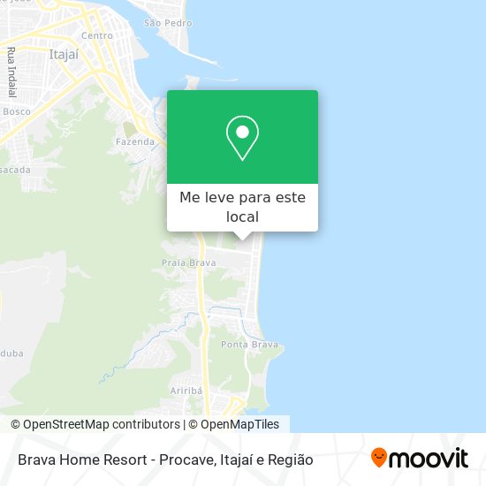 Brava Home Resort - Procave mapa