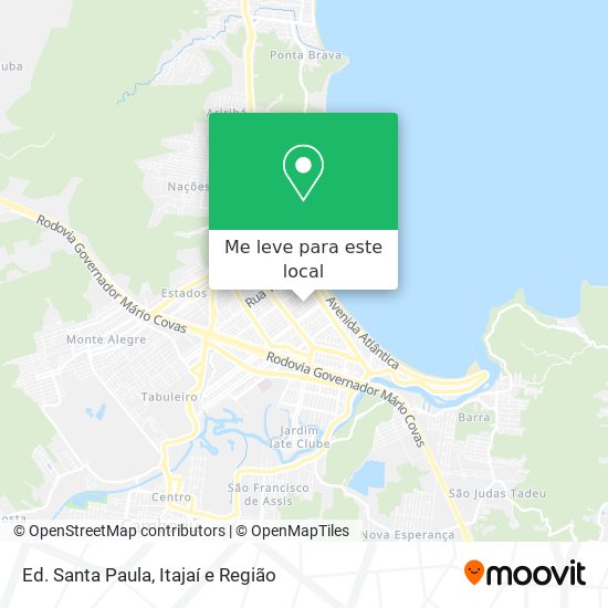 Ed. Santa Paula mapa