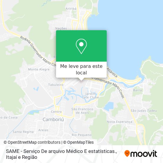 SAME - Serviço De arquivo Médico E estatísticas. mapa