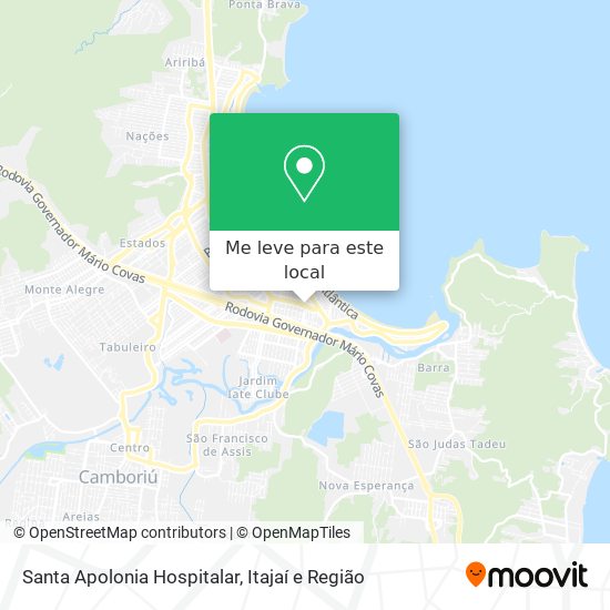 Santa Apolonia Hospitalar mapa