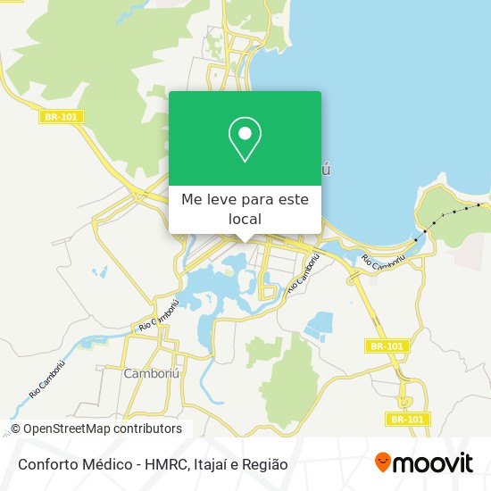 Conforto Médico - HMRC mapa