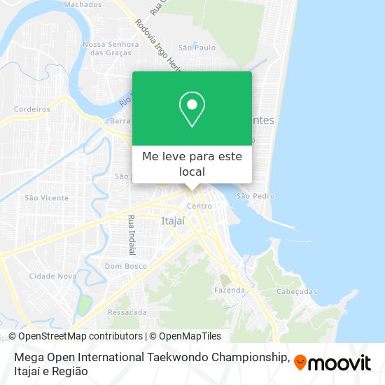 Mega Open International Taekwondo Championship mapa