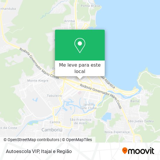 Autoescola VIP mapa