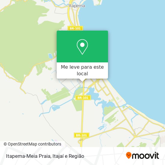 Itapema-Meia Praia mapa