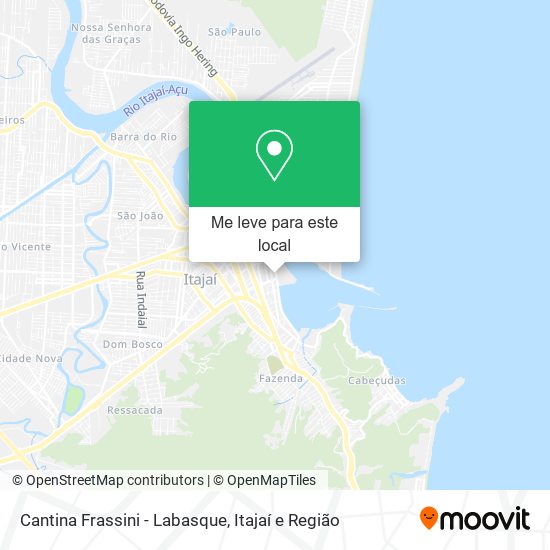 Cantina Frassini - Labasque mapa