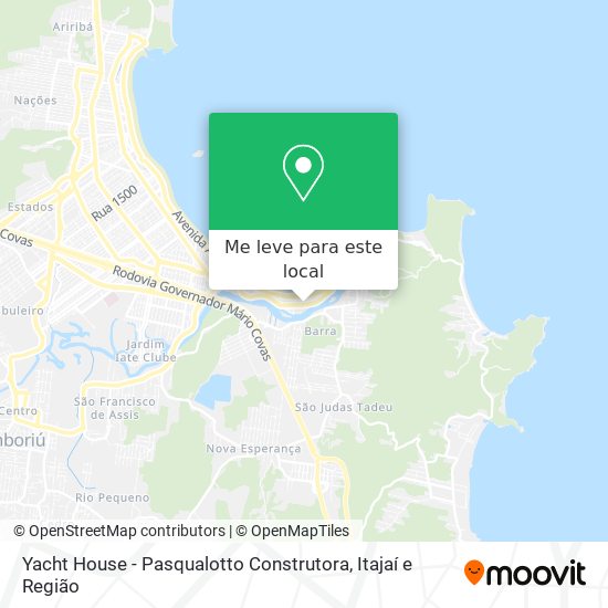 Yacht House - Pasqualotto Construtora mapa