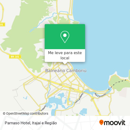 Parnaso Hotel mapa