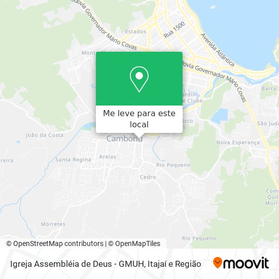 Igreja Assembléia de Deus - GMUH mapa